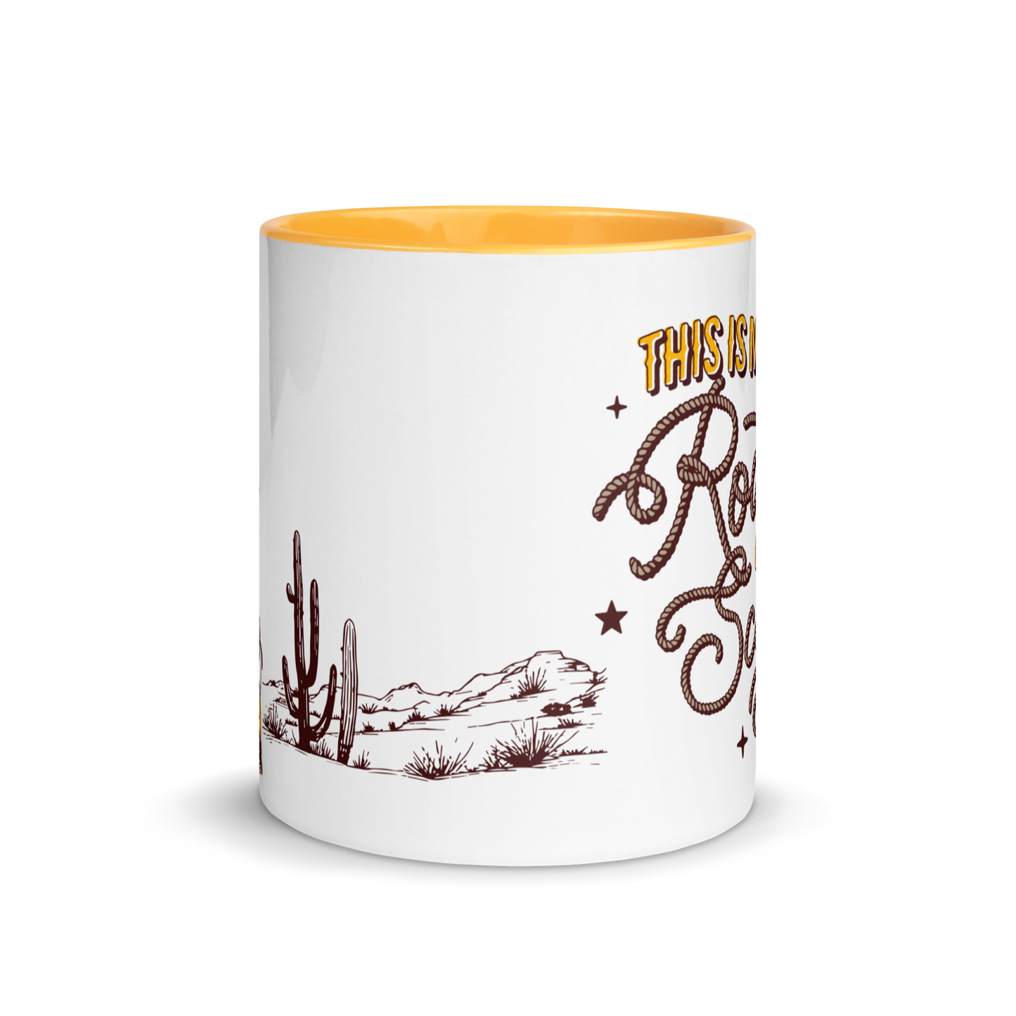 First Rodeo Ceramic Mug